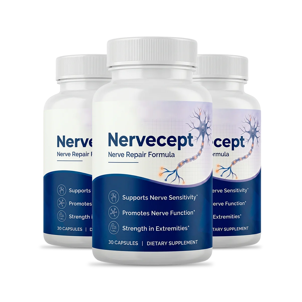 3 Bottles Nervecept